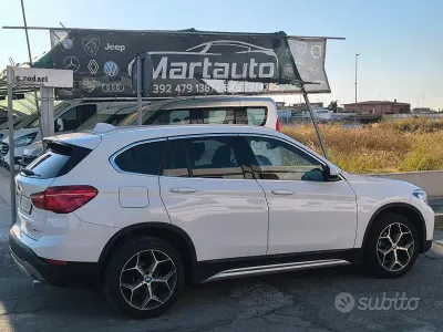 Usata BMW X1 xLine 150 CV (110 kW) 2018 Bianco SUV