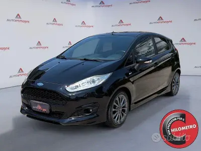 Usata Ford Fiesta ST-Line 75 CV (55 kW) 2017 Nero Utilitaria