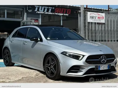 Usata Mercedes A180 Premium 116 CV (85 kW) 2018 Grigio Berlina