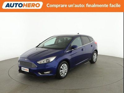 Usata Ford Focus Titanium X 150 CV (110 kW) 2016 Blu Berlina