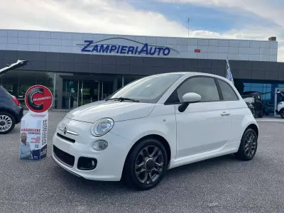 Usata Fiat 500 Sport 69 CV (50 kW) 2015 Bianco Utilitaria