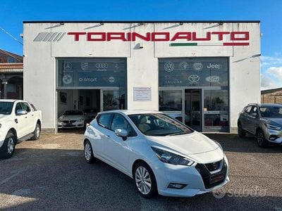 Usata Nissan Micra Acenta 92 CV (67 kW) 2021 Bianco Utilitaria