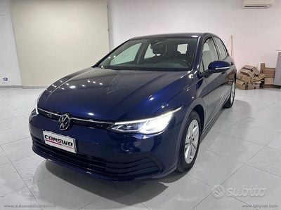 Usata VW Golf VIII Style 116 CV (85 kW) 2022 Blu Berlina
