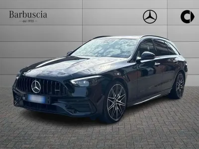Usata Mercedes C43 AMG Premium 408 CV (300 kW) 2022 Nero Station wagon