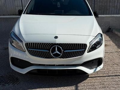Usata Mercedes A200 Premium 136 CV (100 kW) 2017 Bianco Berlina