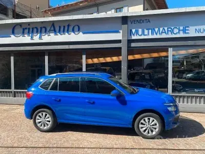 Usata Skoda Kamiq Ambition 110 CV (80 kW) 2022 Blu/azzurro SUV