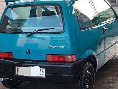 Usata Fiat Cinquecento 39 CV (28 kW) 1992 Verde Utilitaria