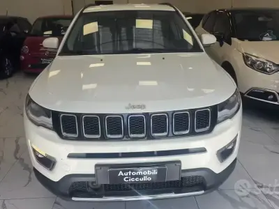 Usata Jeep Compass Limited 140 CV (102 kW) 2017 Bianco SUV