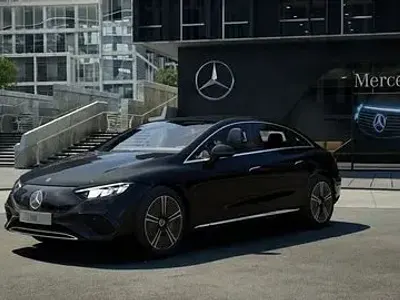 Neu Mercedes EQE300 Advanced Plus 180 kW (245 PS) 2026 Schwarz Coupé
