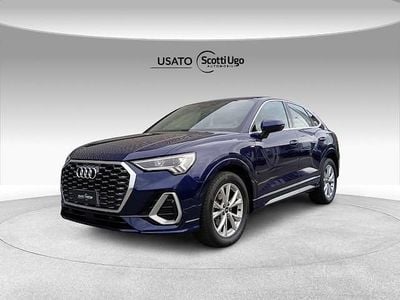 Usata Audi Q3 Sportback S-Line 150 CV (110 kW) 2021 Blu SUV