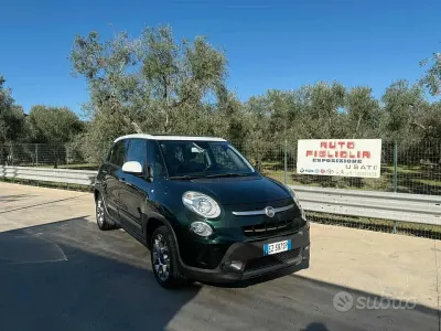 Usata Fiat 500L Trekking 85 CV (62 kW) 2015 Verde Monovolume