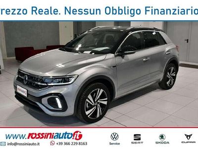 Usata VW T-Roc R-line Plus 150 CV (110 kW) 2024 Pyrit silver tetto nero SUV