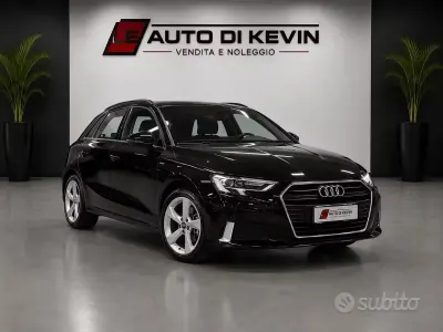 Usata Audi A3 Sport 116 CV (85 kW) 2019 Nero Berlina