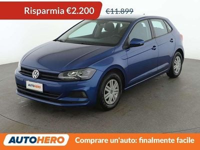 Usata VW Polo Sportline 80 CV (58 kW) 2019 Blu Berlina