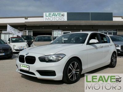 Usata BMW 116 Efficient Dynamics 116 CV (85 kW) 2015 Bianco Utilitaria