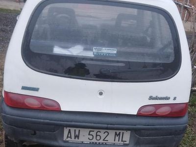 Usata Fiat Seicento 1998 Bianco Utilitaria
