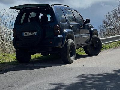 Usado Jeep Cherokee 116 CV (85 kW) 2002 Azul SUV