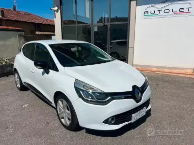 Usata Renault Clio IV 75 CV (55 kW) 2014 Bianco Berlina