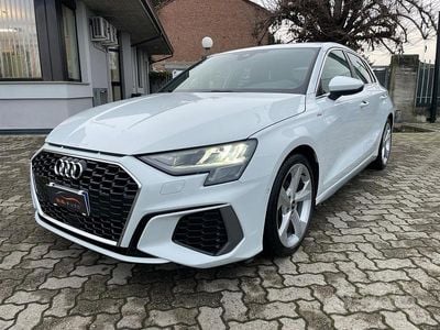 Usata Audi A3 S-Line 116 CV (85 kW) 2021 Bianco Berlina