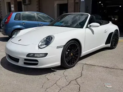 Usata Porsche 911 Targa 4S 355 CV (261 kW) 2007 Bianco Cabrio