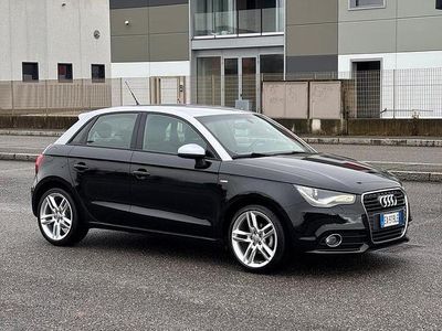 Usata Audi A1 S-Line 90 CV (66 kW) 2014 Nero Utilitaria