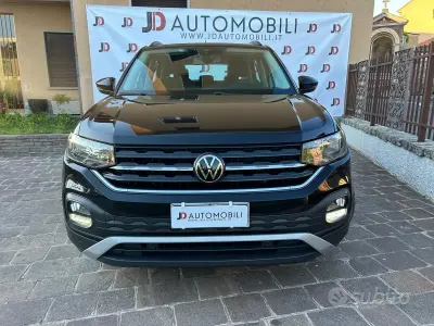 Usata VW T-Cross 110 CV (80 kW) 2020 Nero SUV