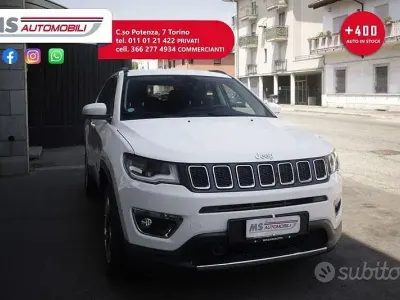 Usata Jeep Compass Limited 140 CV (102 kW) 2018 Bianco SUV