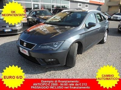 Usata Seat Leon ST Business 116 CV (85 kW) 2019 Grigio Station wagon