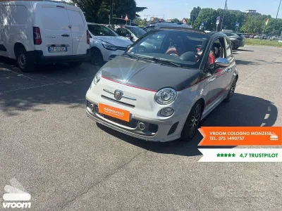 Usata Abarth 595C Turismo 160 CV (117 kW) 2014 Gray Cabrio