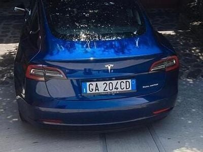 Usata Tesla Model 3 152 kW (208 CV) 2020 Blu Berlina