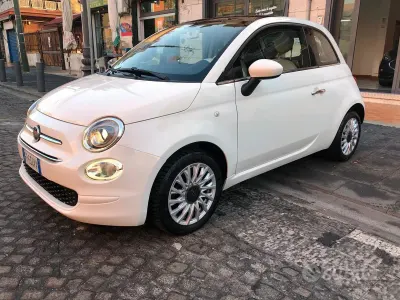 Occasion Fiat 500 Lounge 69 PK (50 kW) 2018 Wit Sedan