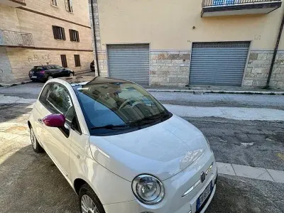Usata Fiat 500 Lounge 69 CV (50 kW) 2014 Bianco Berlina
