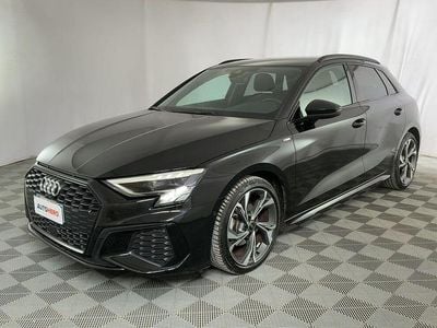 Usata Audi A3 Sportback e-tron S-Line 110 CV (80 kW) 2023 Nero Utilitaria