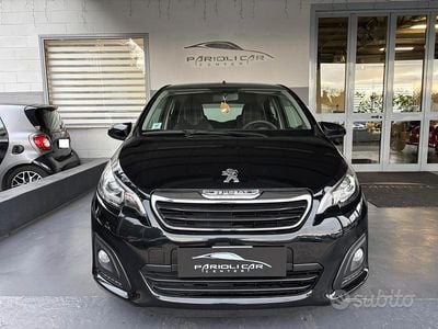 Usata Peugeot 108 Active 72 CV (52 kW) 2018 Nero Utilitaria