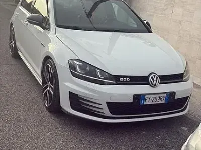 Usata VW Golf VII 2014 Bianco Berlina