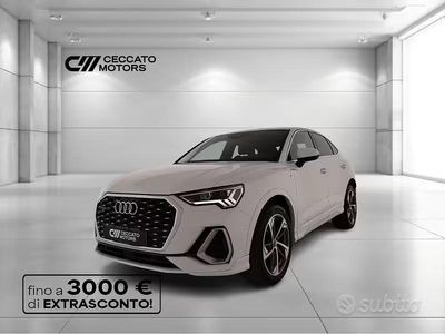 Usata Audi Q3 Sportback S-Line 150 CV (110 kW) 2021 Bianco SUV