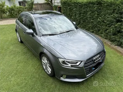 Usata Audi A3 158 CV (116 kW) 2017 Grigio Berlina