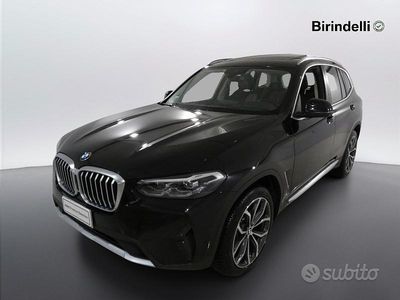 Usata BMW X3 Comfort Edition 190 CV (139 kW) 2022 Nero SUV