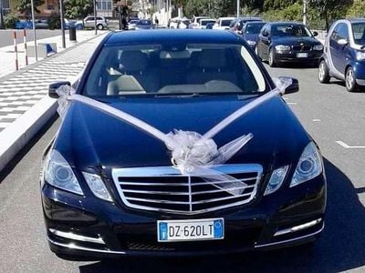 Usata Mercedes E200 Elegance 136 CV (100 kW) 2011 Nero Berlina