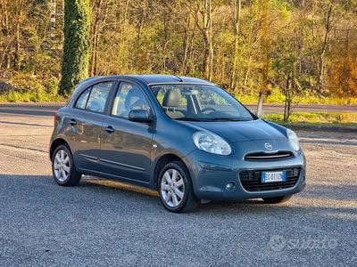 Usata Nissan Micra Tekna 80 CV (58 kW) 2011 Blu Utilitaria