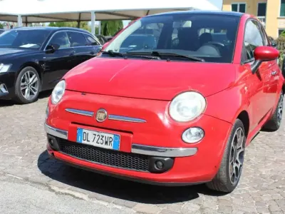 Używany Fiat 500 Lounge 75 KM (55 kW) 2007 Czerwony Hatchback