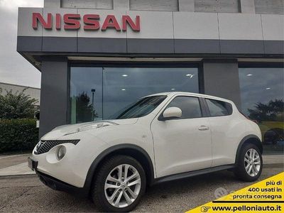 Usata Nissan Juke Acenta 110 CV (80 kW) 2013 Bianco / pastello SUV