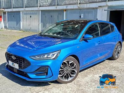 Usata Ford Focus ST-Line X 155 CV (114 kW) 2023 Blu Berlina