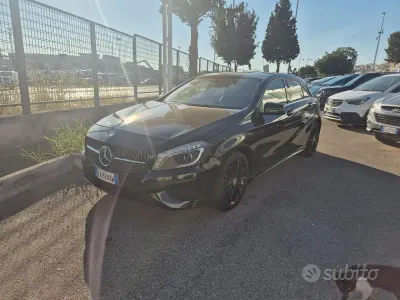 Usata Mercedes A200 Premium 136 CV (100 kW) 2014 Nero Berlina