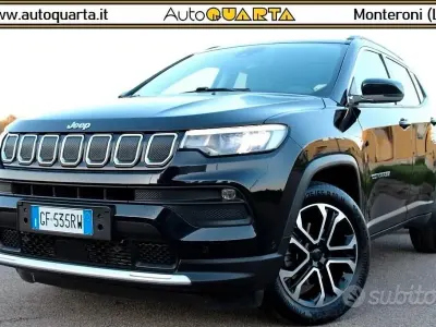 Usata Jeep Compass Limited 131 CV (96 kW) 2021 Nero SUV