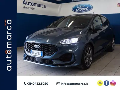 Usata Ford Fiesta ST-Line 125 CV (91 kW) 2023 Blu metallizzato Utilitaria