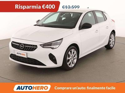 Usata Opel Corsa Elegance 102 CV (75 kW) 2020 Bianco Utilitaria