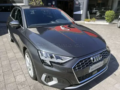 Usata Audi A3 Advanced 204 CV (150 kW) 2021 Grigio manhattan Berlina