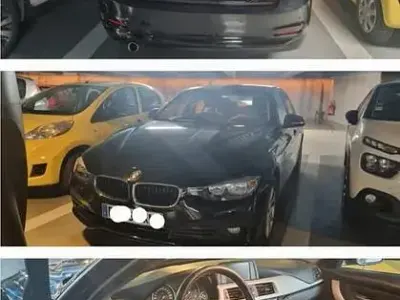 Usata BMW 316 116 CV (85 kW) 2015 Nero Berlina