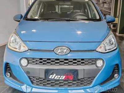 Usata Hyundai i10 Style 67 CV (49 kW) 2017 Blu Utilitaria